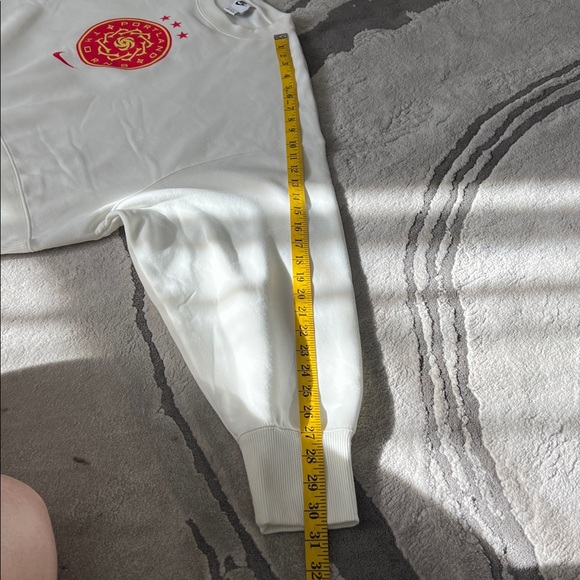 Nike Portland Thorns FC Women's Oversized Crop Sweatshirt Pullover - Picture 8 of 10